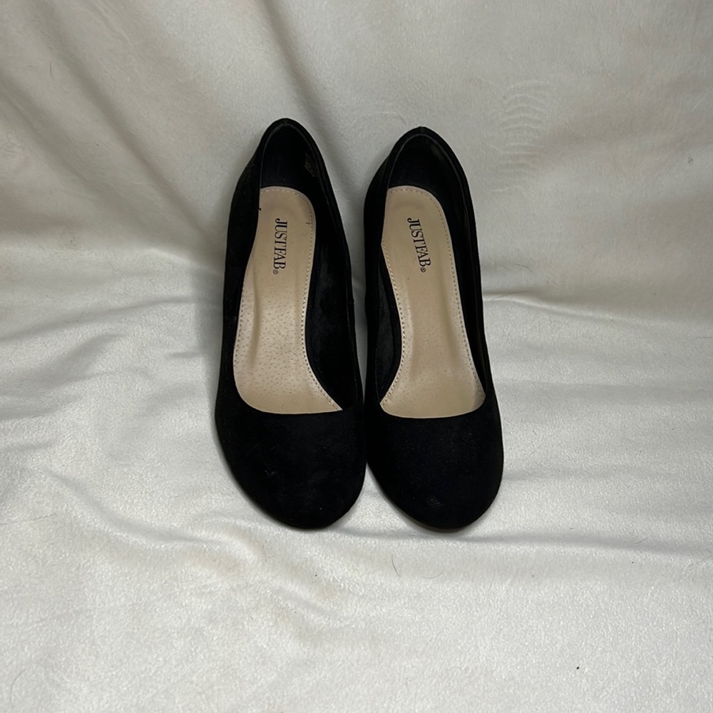 Black JustFab heels